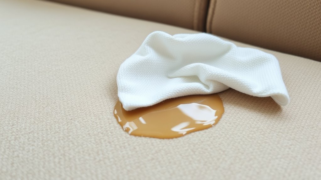 blot don t spread grease
