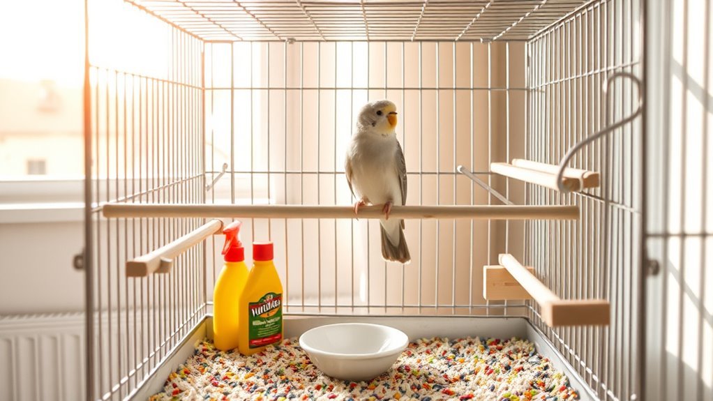 cage assembly and cleanliness