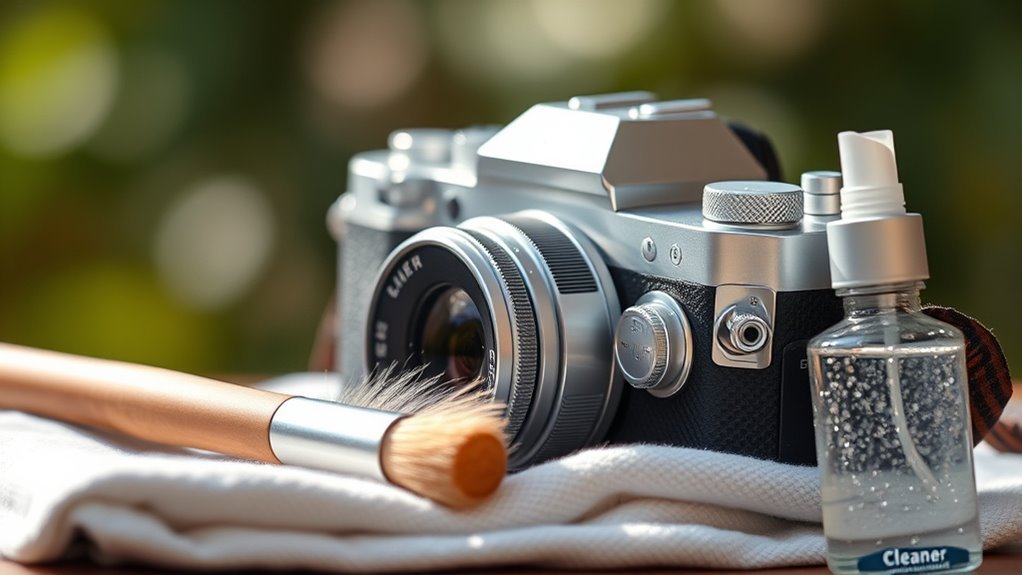 camera care and maintenance