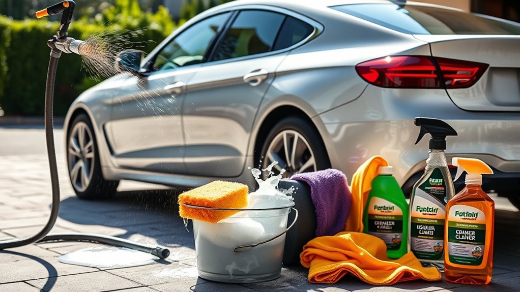 car cleaning preparation checklist
