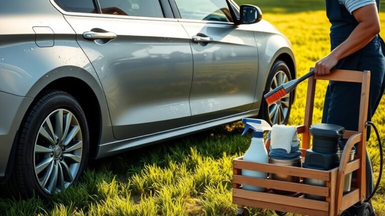 car cleaning weekly schedule