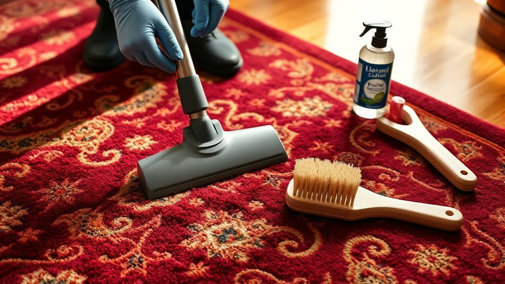 carpet care daily routine