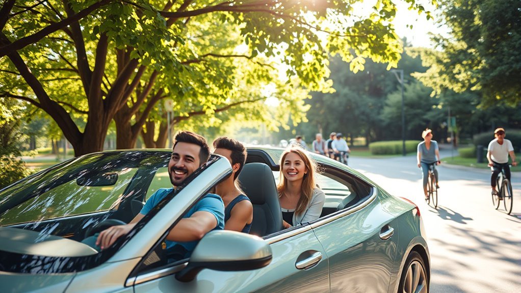 carpooling reduces emissions effectively