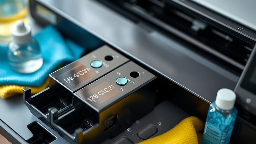 cartridge removal and cleaning