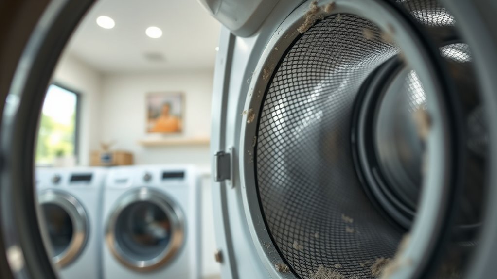 causes of dryer dirt buildup