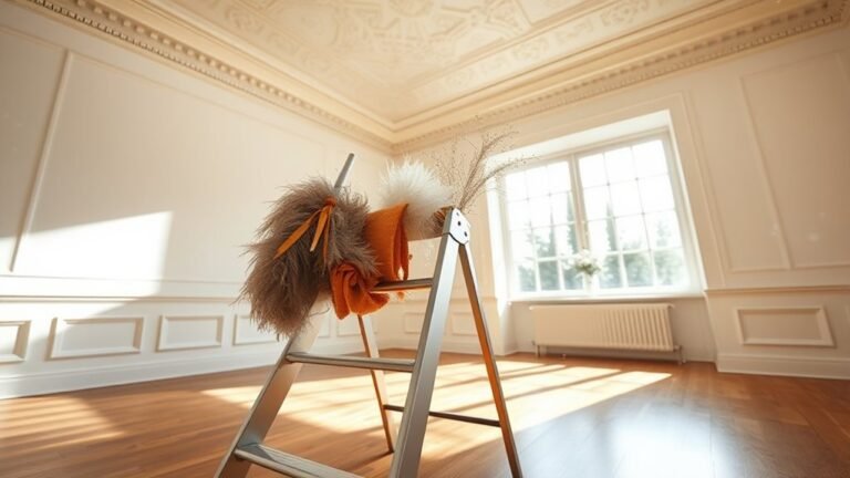 ceiling cleaning before holidays
