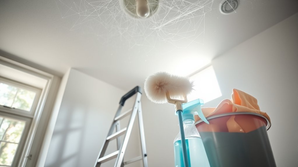 ceiling cleaning tools checklist