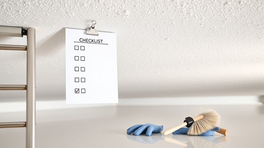 ceiling material condition assessment