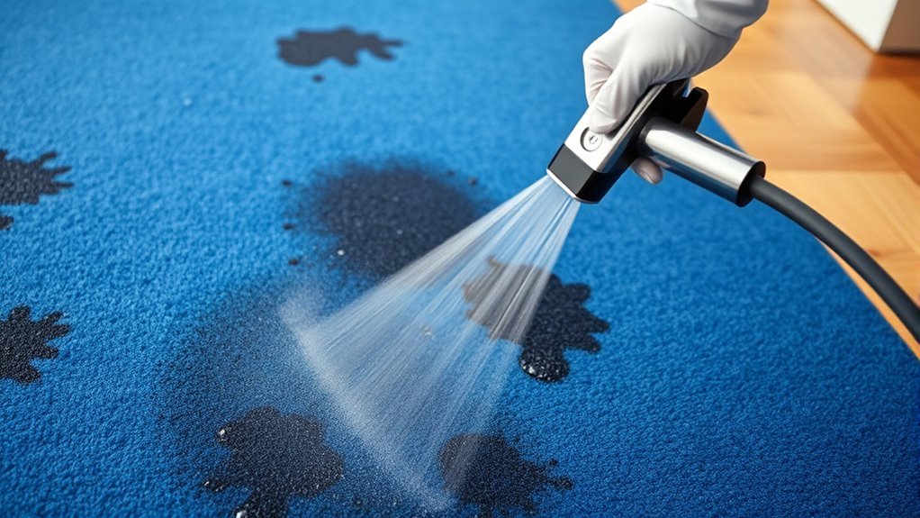 ceiling stains on carpets