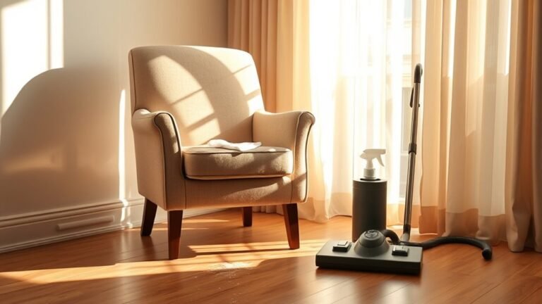 chair cleaning weekly schedule