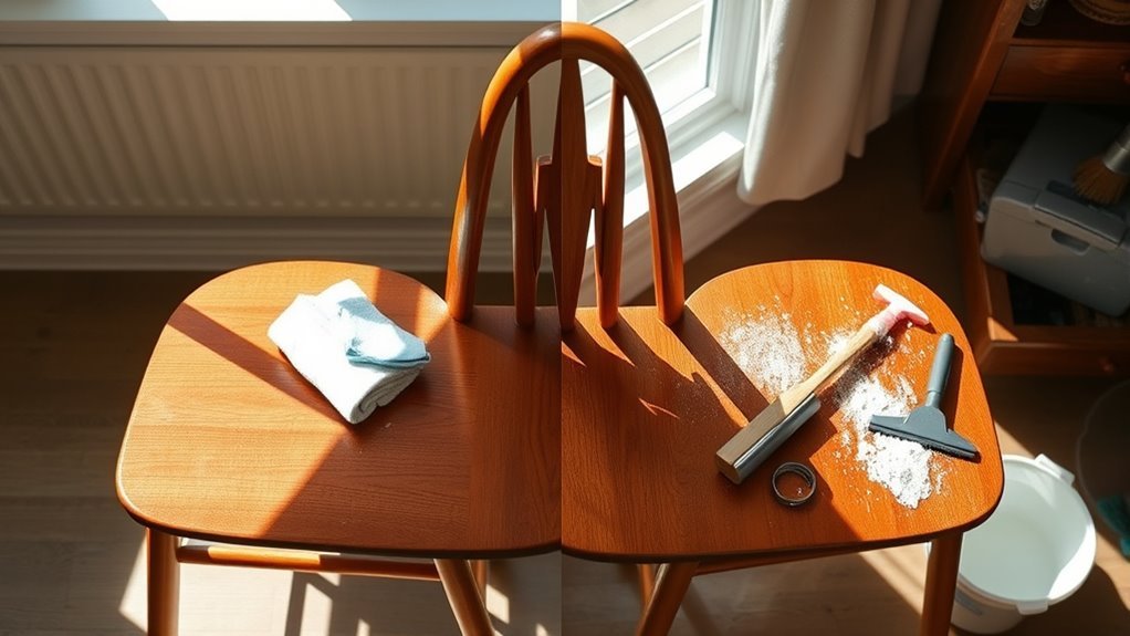 chair maintenance before use