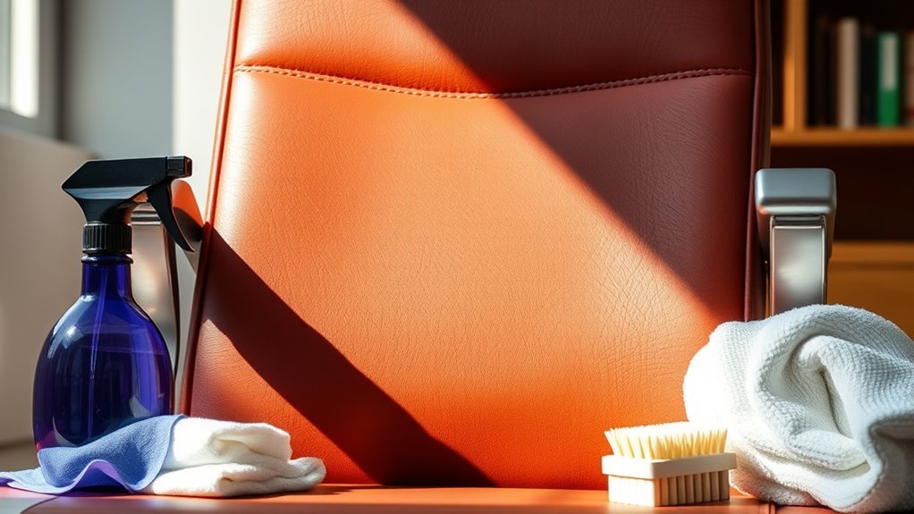 chair material cleaning guide
