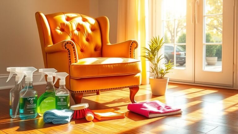 chair spring cleaning tips