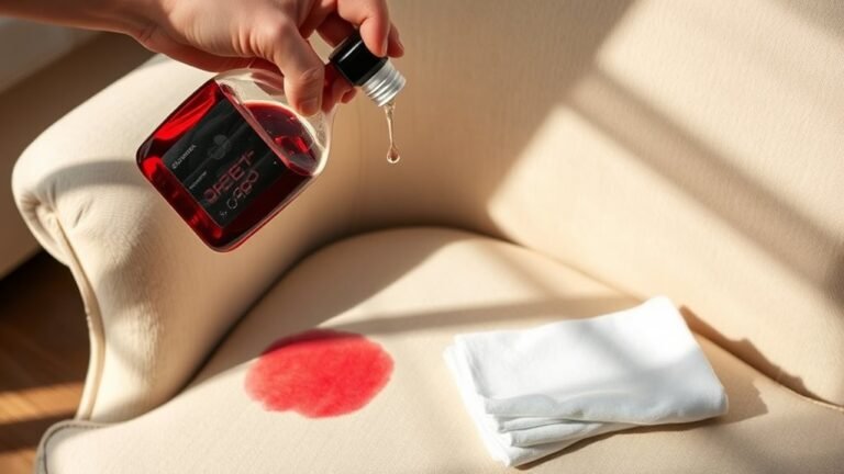 chair stain removal tips