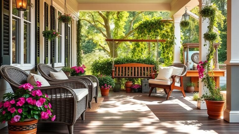 charming outdoor relaxation space