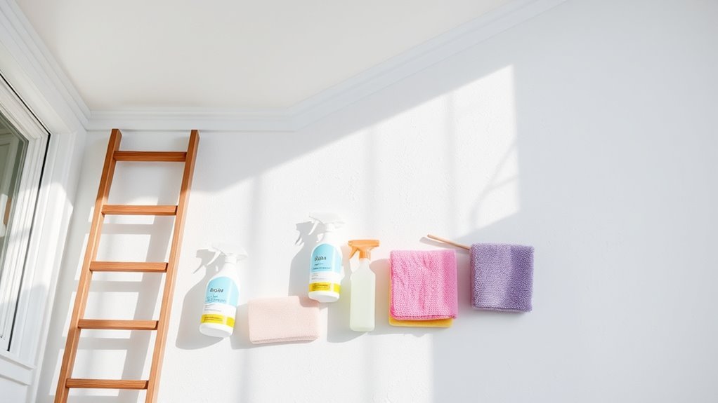 choose appropriate cleaning products