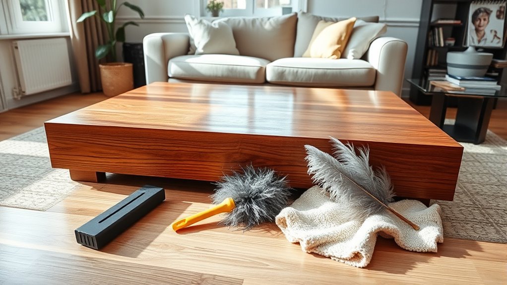 choose appropriate cleaning tools
