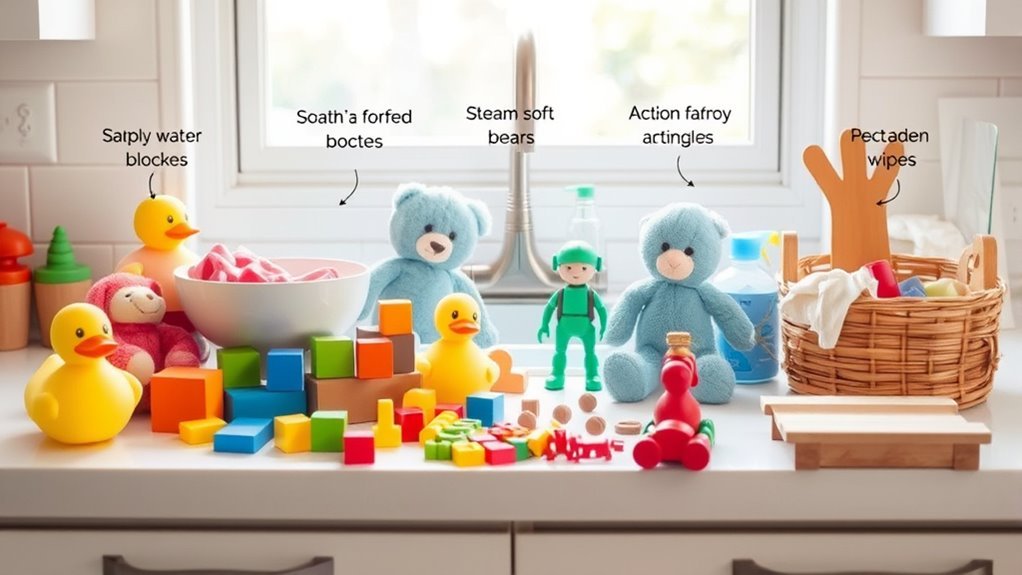 choose appropriate toy cleaning