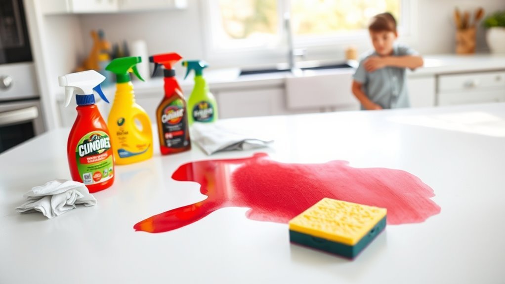 choose compatible cleaning products