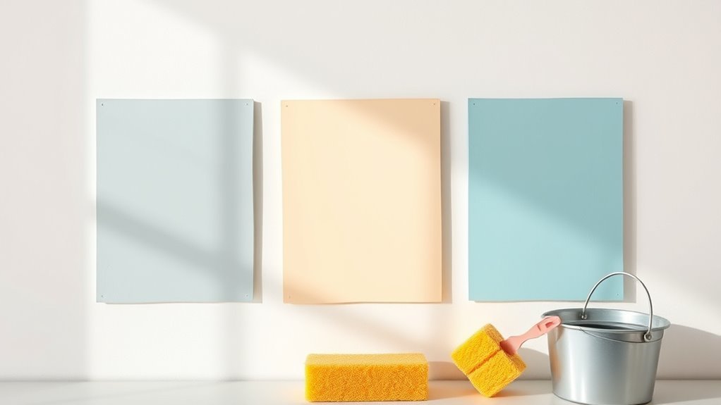 choose easy clean paint finishes