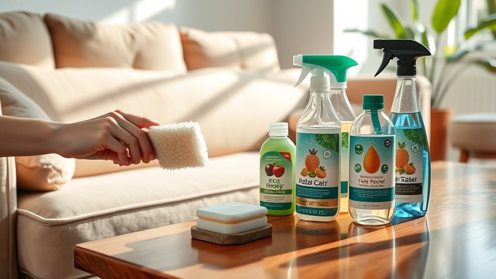choose eco friendly cleaning products