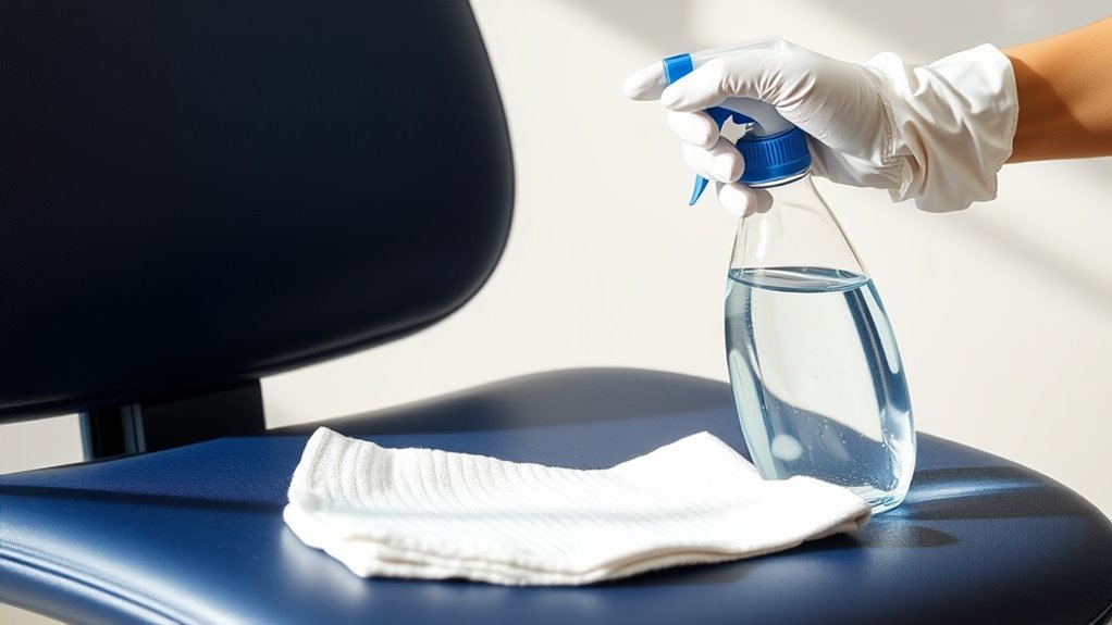 choosing appropriate cleaning solutions