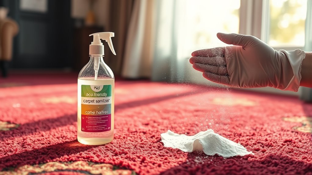 choosing effective carpet sanitizers