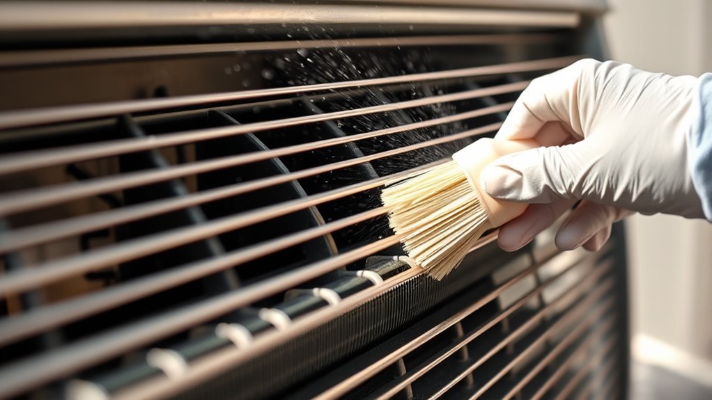 clean ac coils regularly