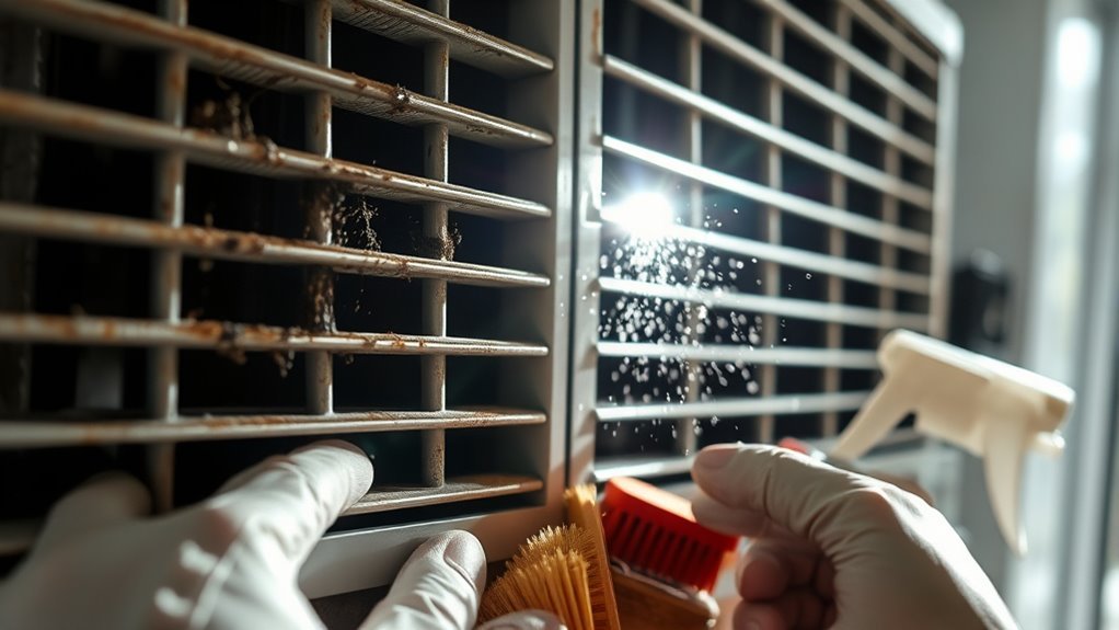clean ac coils regularly