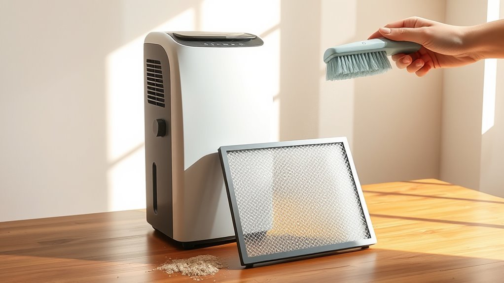 clean air filter regularly