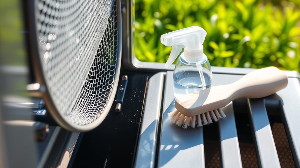 clean and deodorize ac