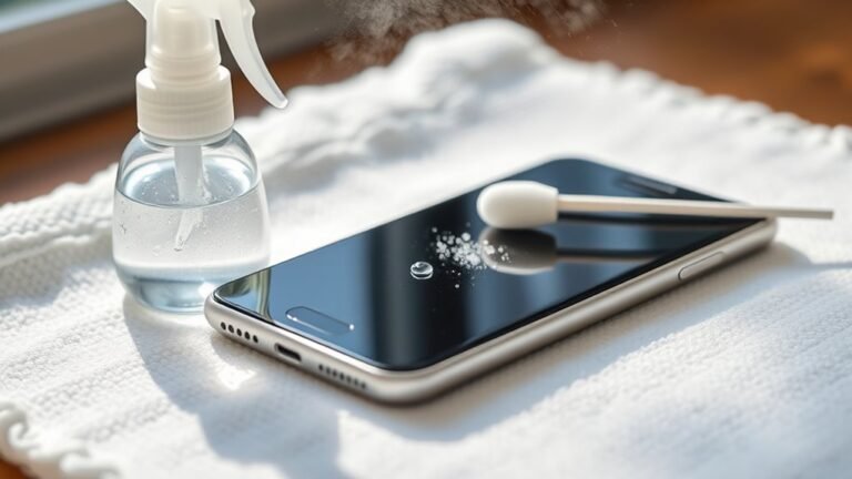 clean and deodorize smartphone