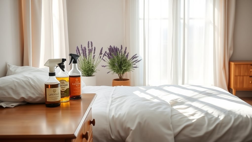 clean and freshen bedroom