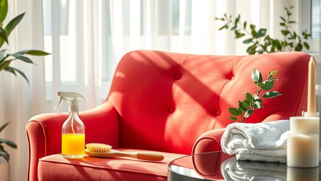 clean and freshen chair