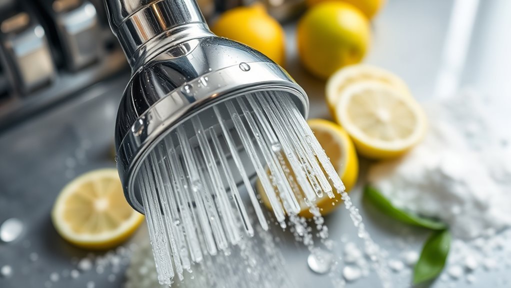clean and maintain spray arms