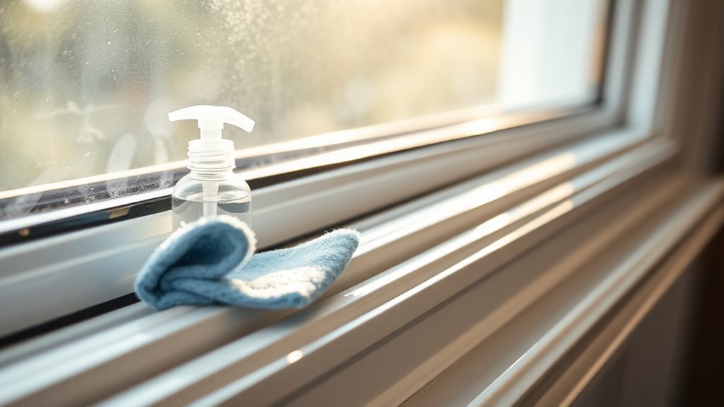clean and maintain windows