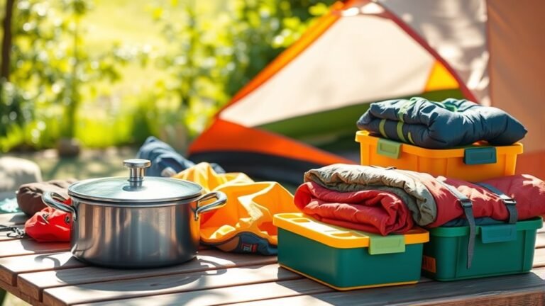 clean and organize gear