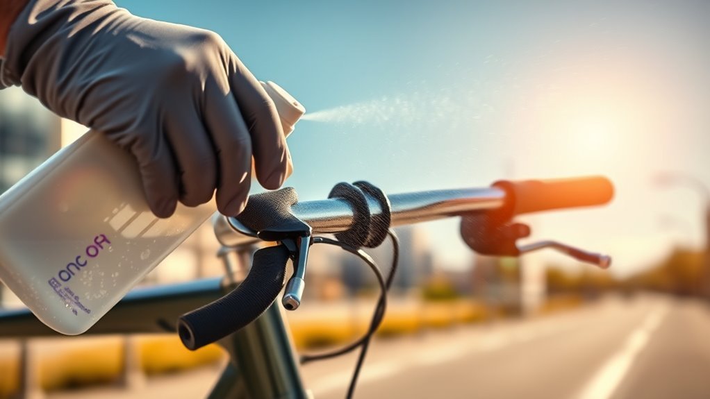 clean bike contact points