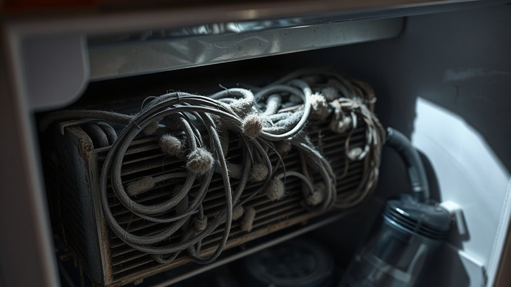 clean condenser coils regularly