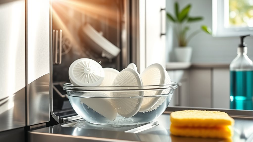 clean dishwasher filter regularly