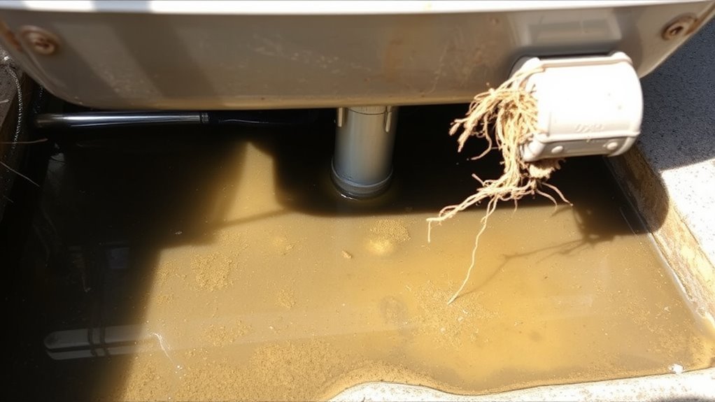 clean drain pans regularly