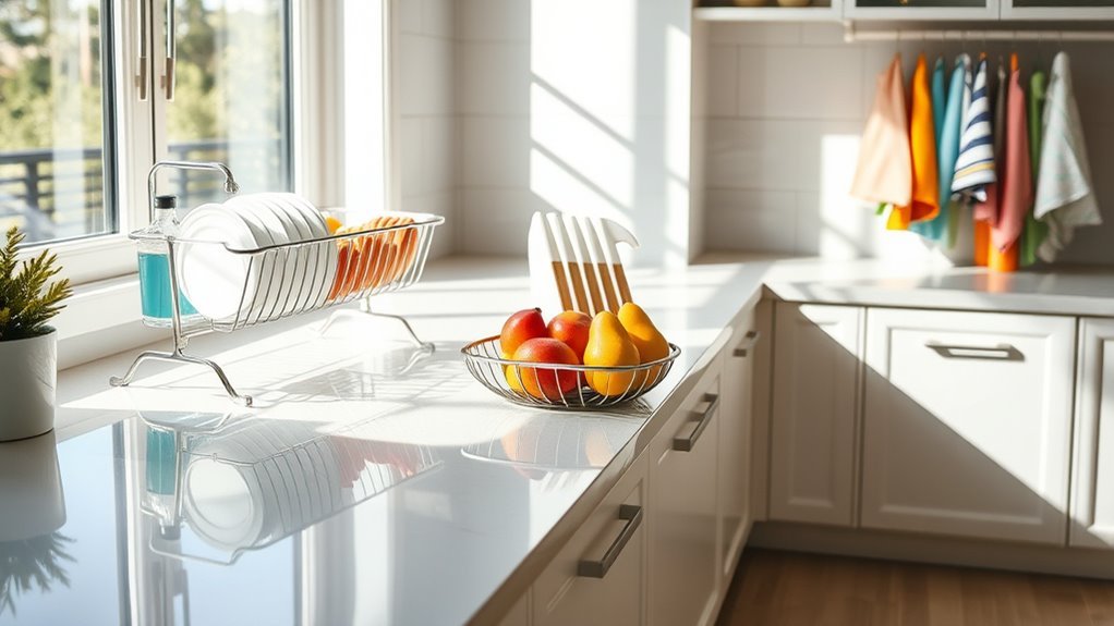 clean efficiently with kitchen