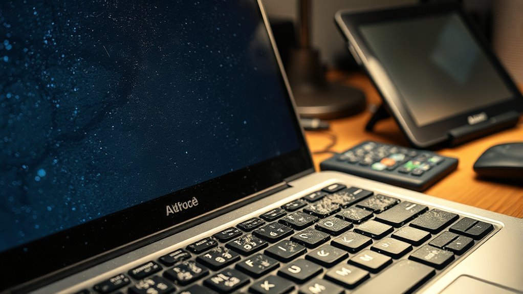 clean electronic devices regularly