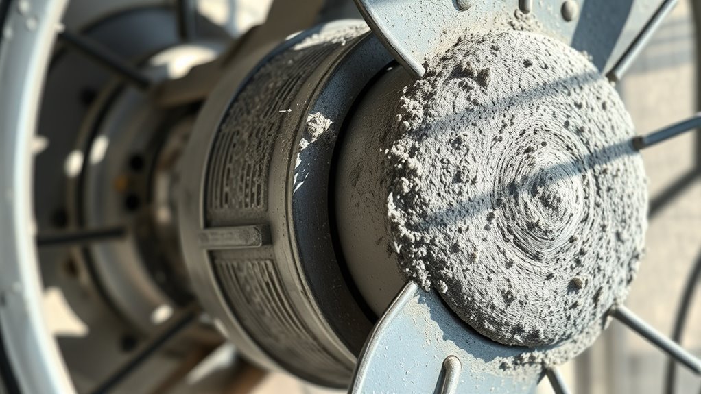 clean fan motor regularly