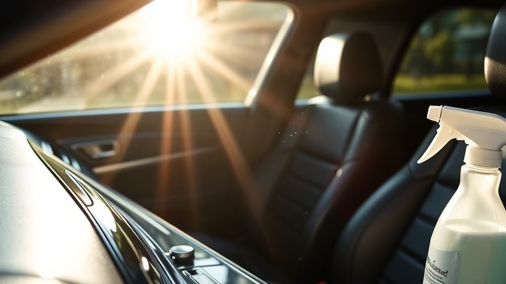 clean interior surfaces effectively