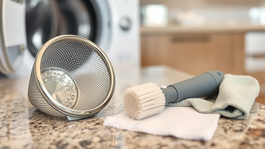 clean lint trap regularly
