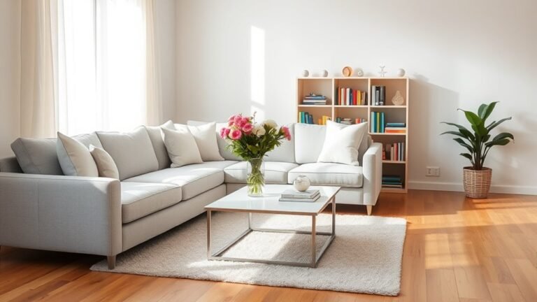 clean living room effectively