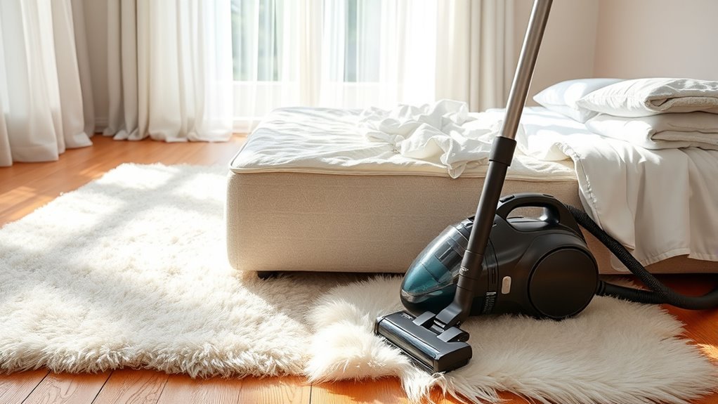 clean mattress floor surfaces