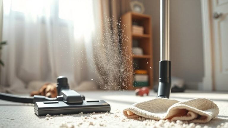 clean pet mess dust