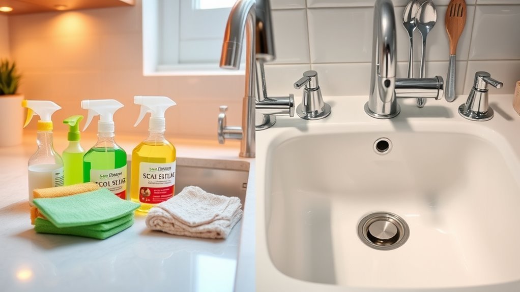 clean rinse and prepare